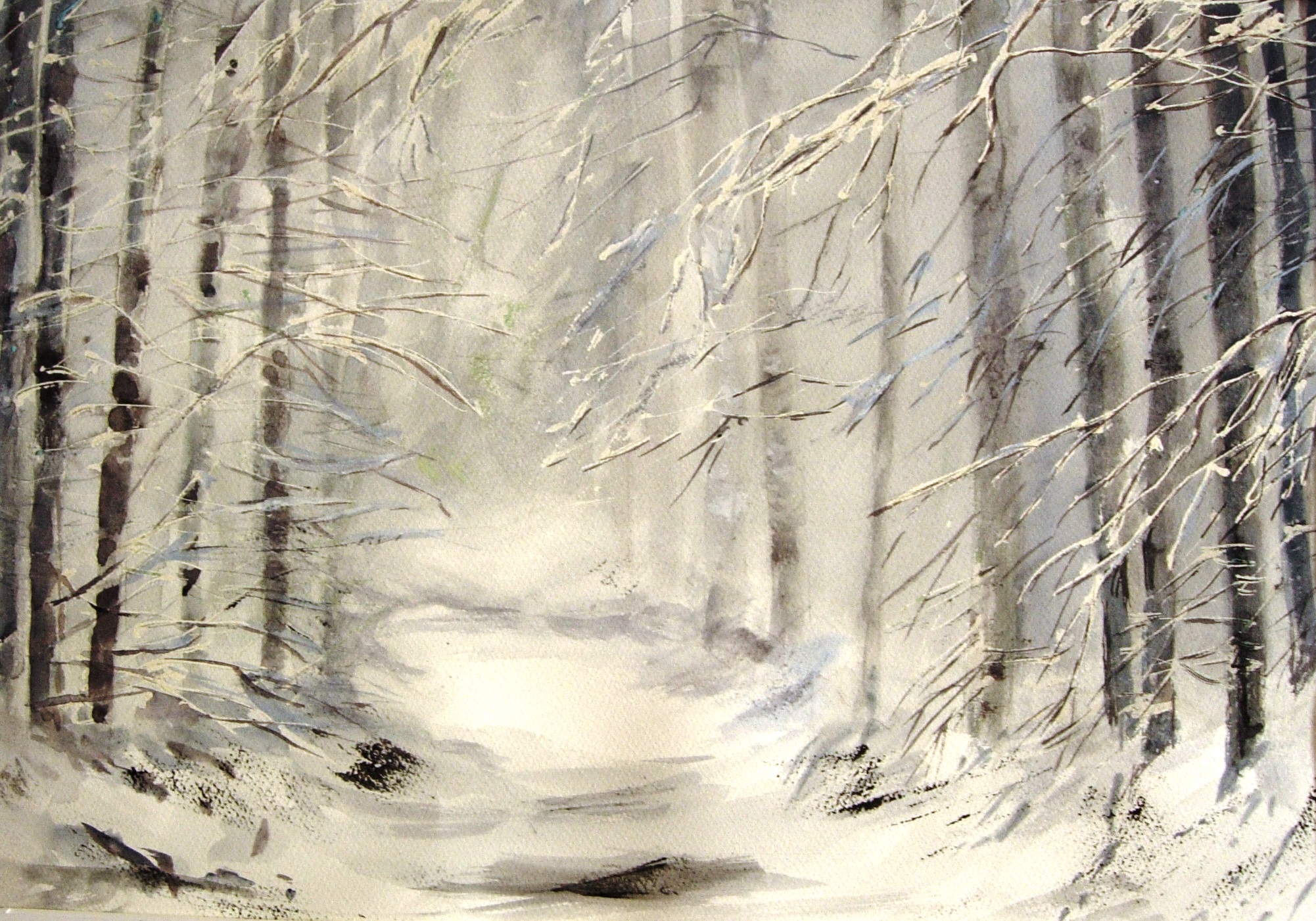 Serie lombardia e la neve