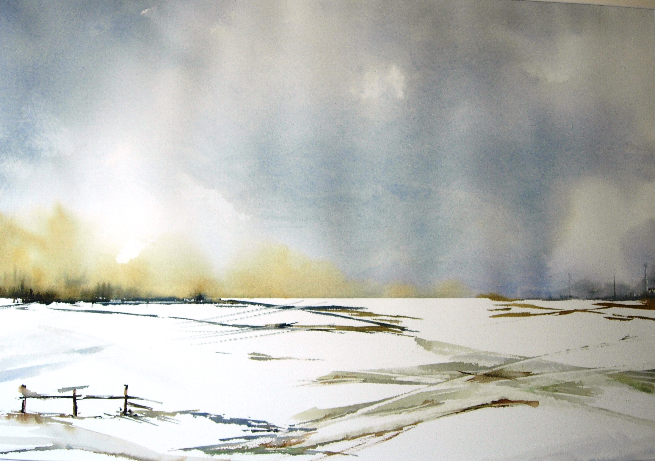 Serie lombardia e la neve