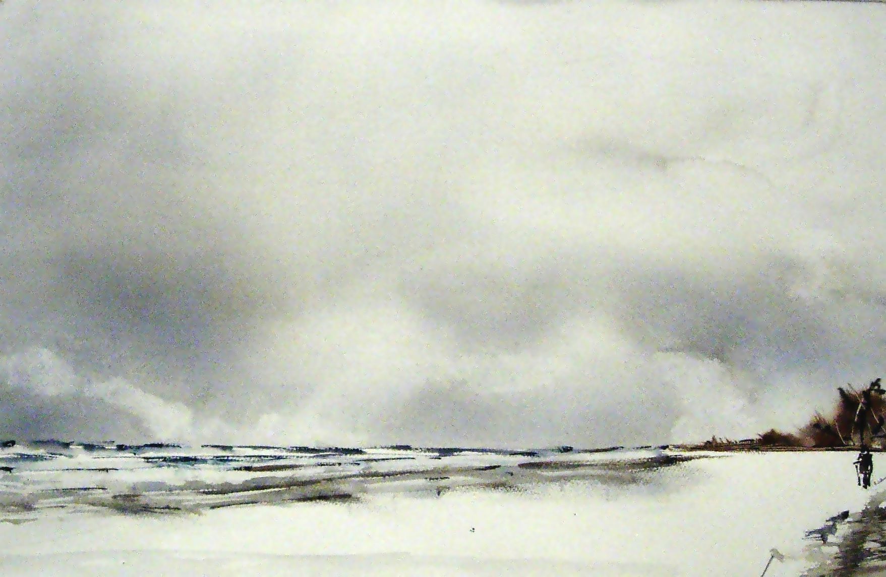 Serie paesaggi con la neve