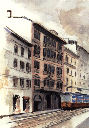 Serie acquerelli storici